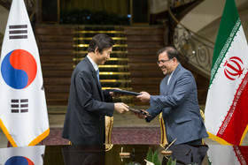 استقبال رسمی از رئیس جمهوری کره جنوبی 